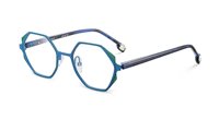Eyeglasses frame Etnia Barcelona Woman EVE 49OBLGR BLUE GREEN48,9 - EVE 49OBLGR BLUE GREEN48,9